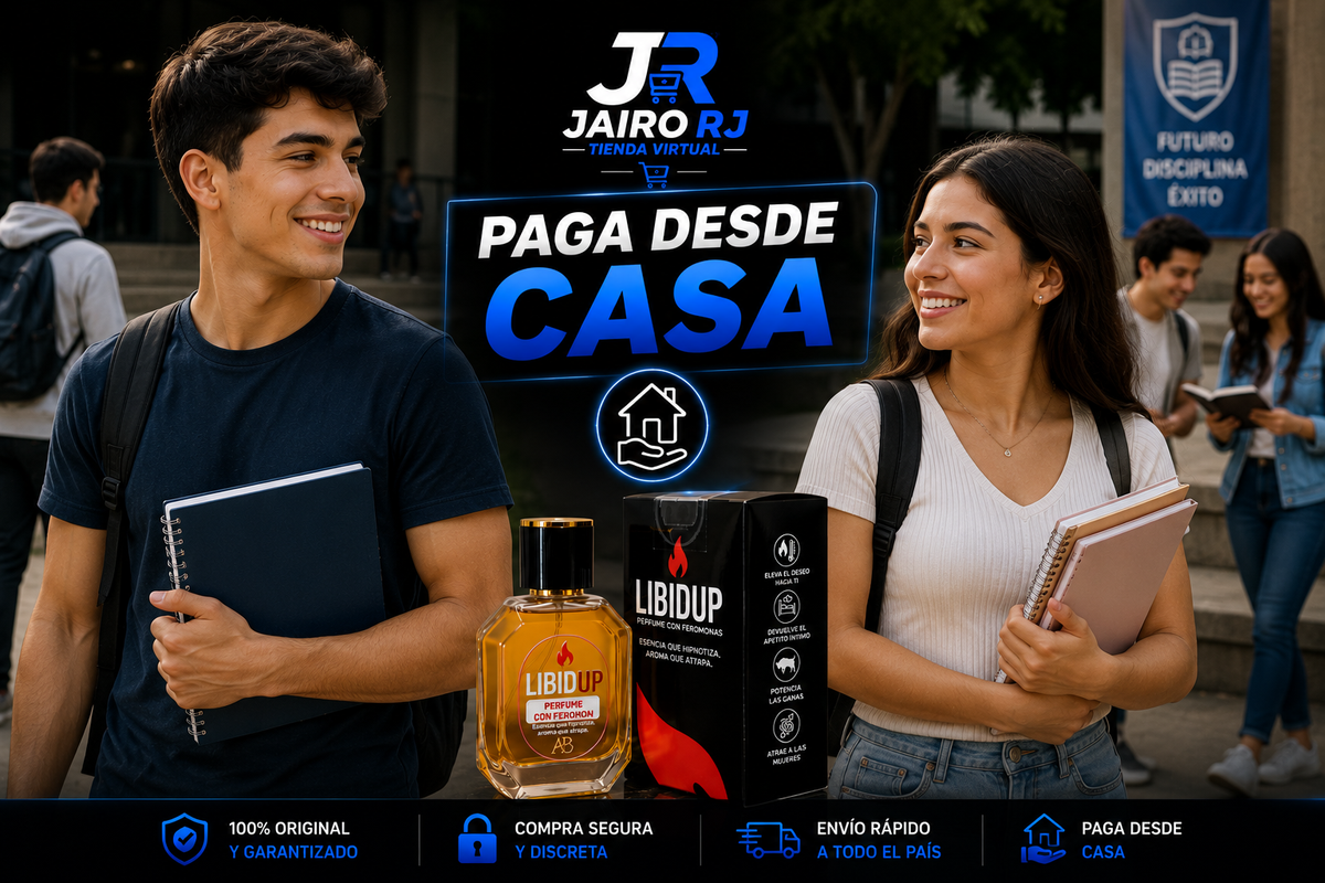 PERFUME VIRAL CON FEROMONAS LIBIDUP HOMBRE – 50 ML