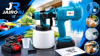 PULVERIZADOR DE PINTURA INALÁMBRICO – KIT COMPLETO