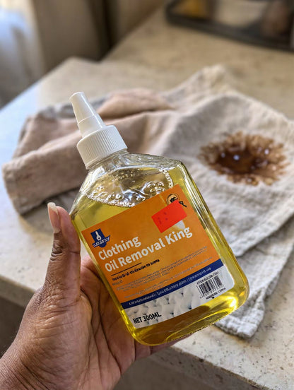 REMOVEDOR DE MANCHAS Y ACEITE PARA ROPA