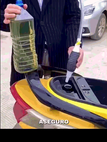 BOMBA DE SUCCIÓN PARA VEHÍCULOS