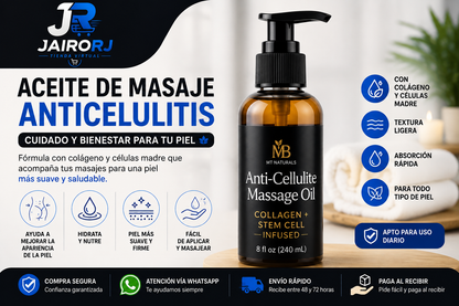 ACEITE DE MASAJE ANTICELULITIS