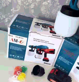 PULVERIZADOR DE PINTURA INALÁMBRICO – KIT COMPLETO
