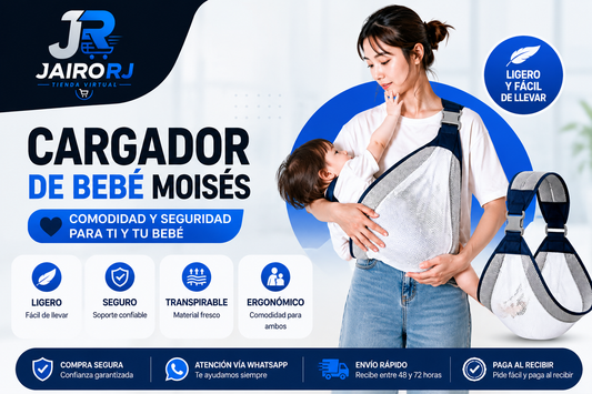 CARGADOR DE BEBÉ MOISÉS