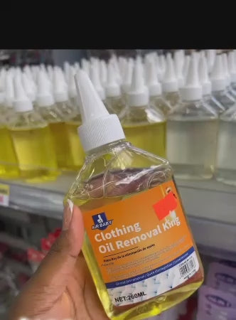 REMOVEDOR DE MANCHAS Y ACEITE PARA ROPA