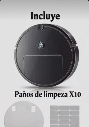 ASPIRADORA INTELIGENTE CON TRAPEADOR XM12 – ROBOT LIMPIADOR 3 EN 1